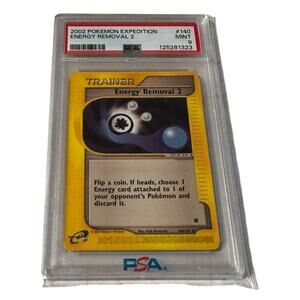 2002 PSA 9 Pokemon Expedition Energy Removal 2 #140 Graded